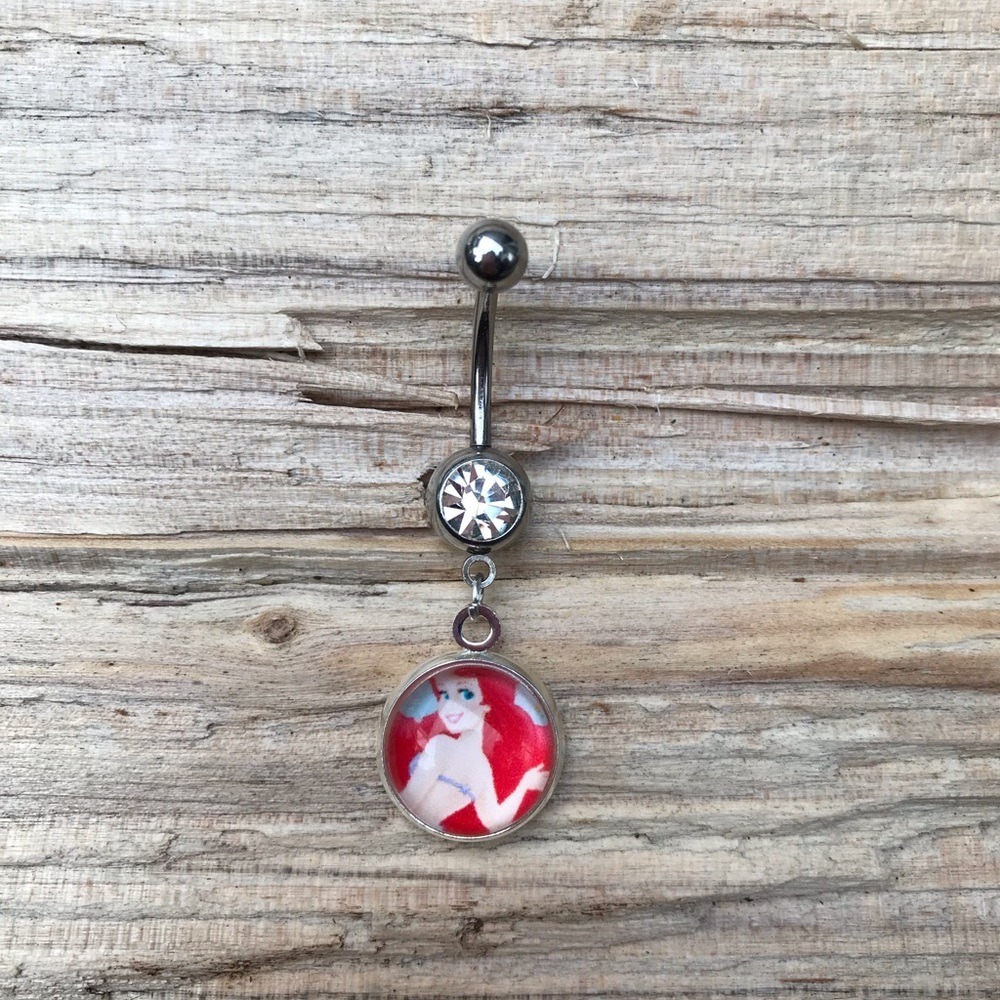 The Little Mermaid Belly Button Ring